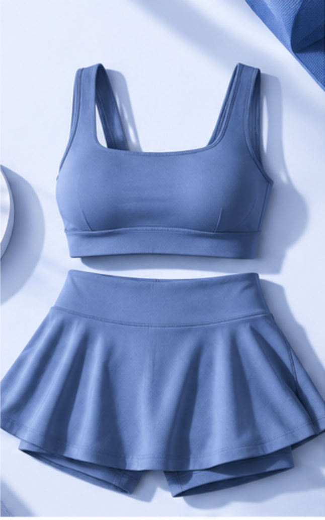 Conjunto Deportivo Move — Top y Pollera Short